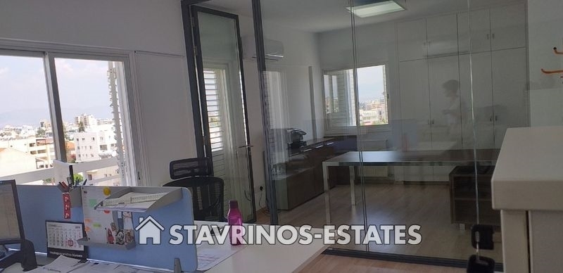 (For Rent) Commercial Office || Nicosia/Strovolos - 120 Sq.m, 1.400€ 